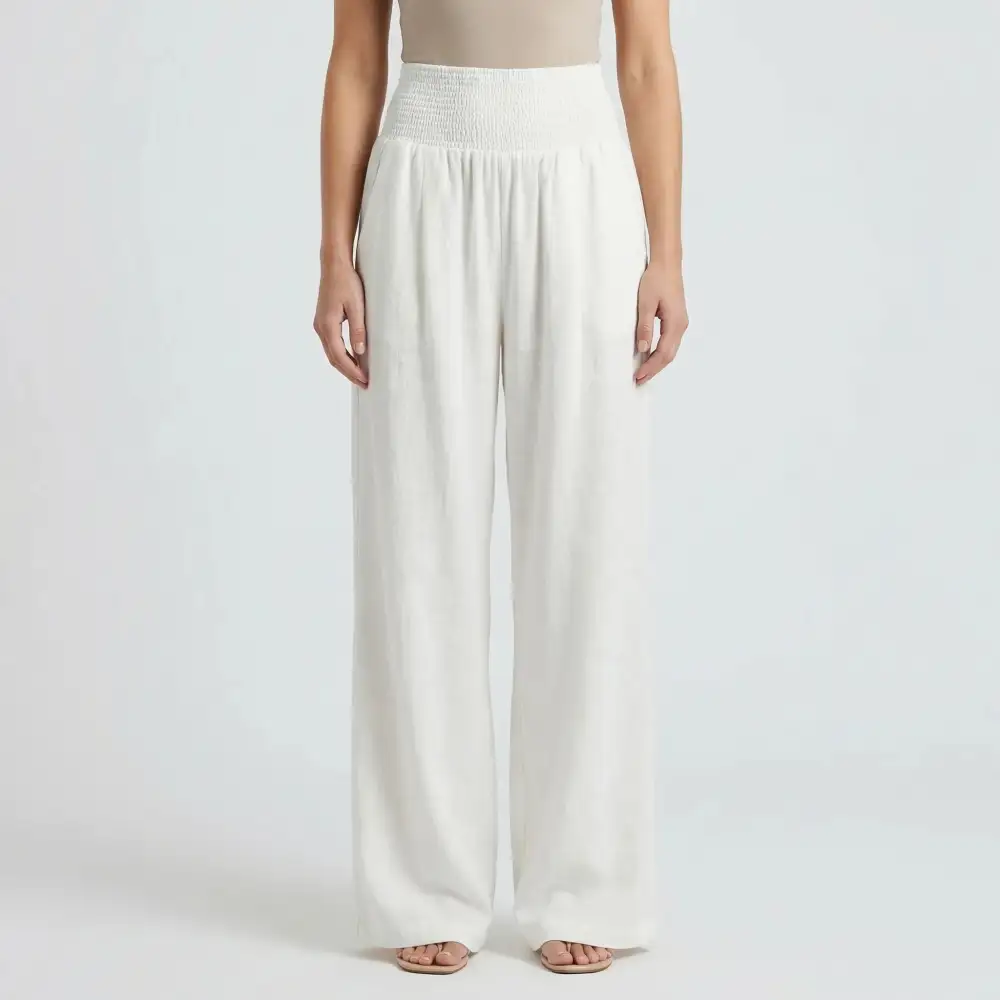 Wide Leg High Waisted