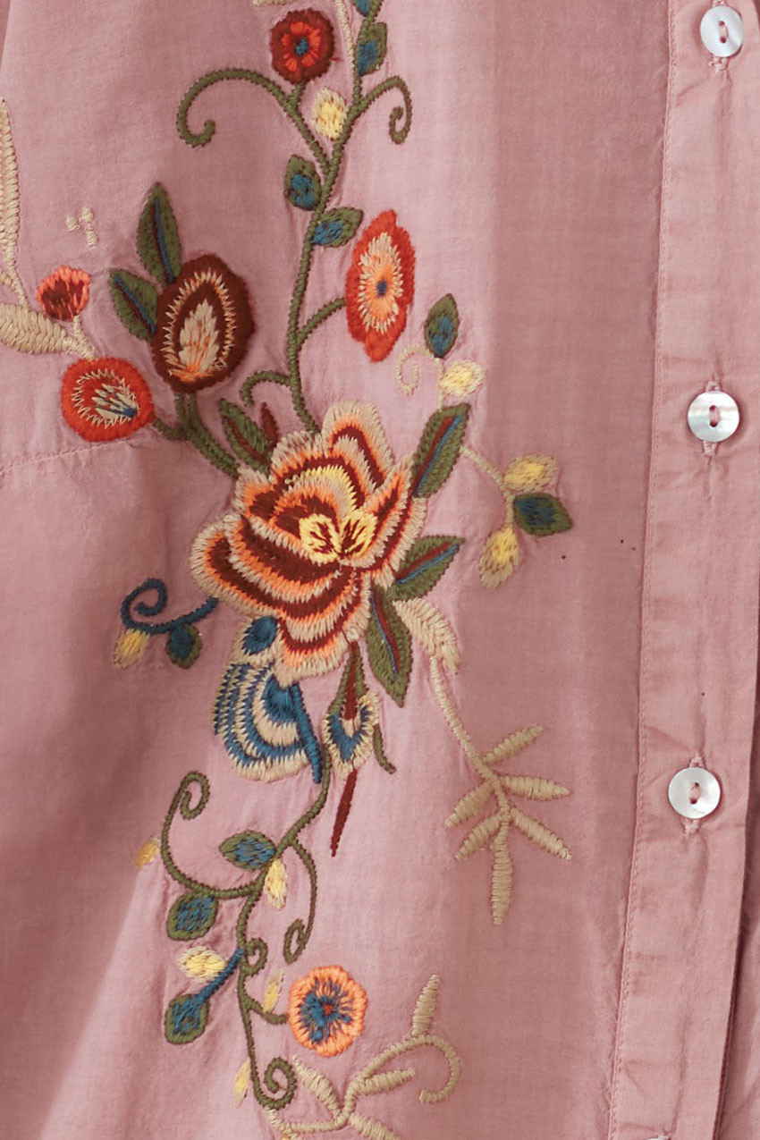 Santa Rosita Embroidered Shirt