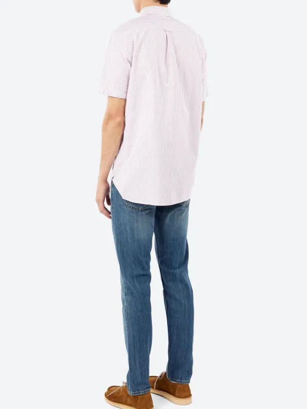 Men's Extra Long Staple Cotton Button Down Collar Shirt