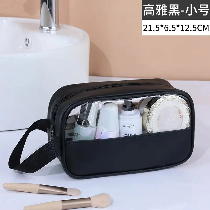 Contemporary Utility: Multifunctional Transparent Accessory Bag