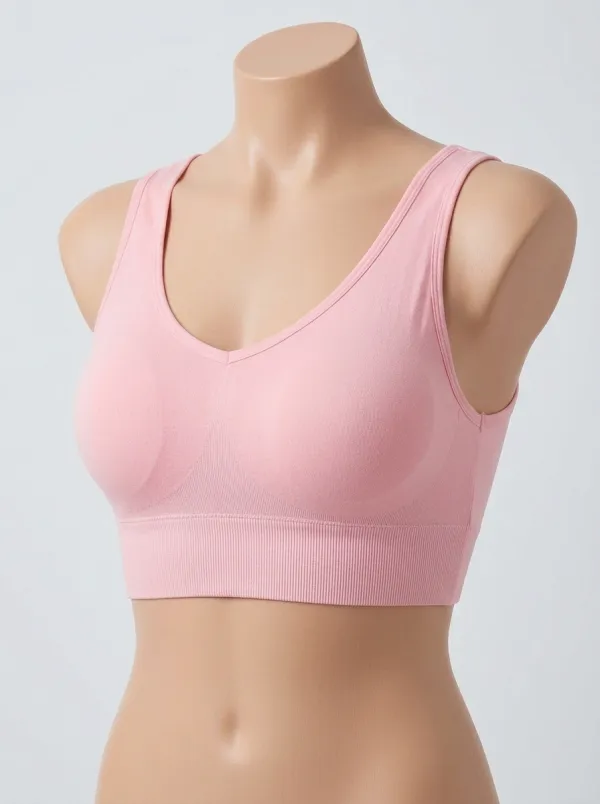Women's V-Neck Athletic Crop Top