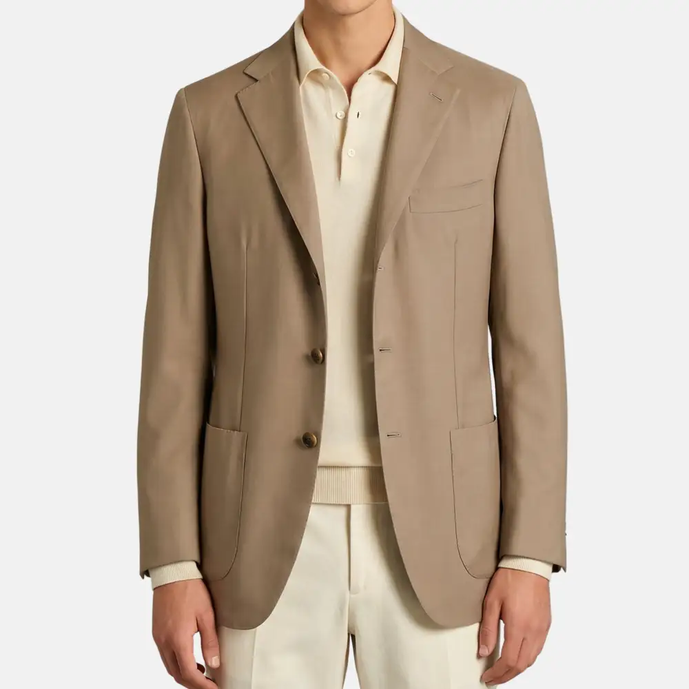Cashmere Silk Blazer Jacket