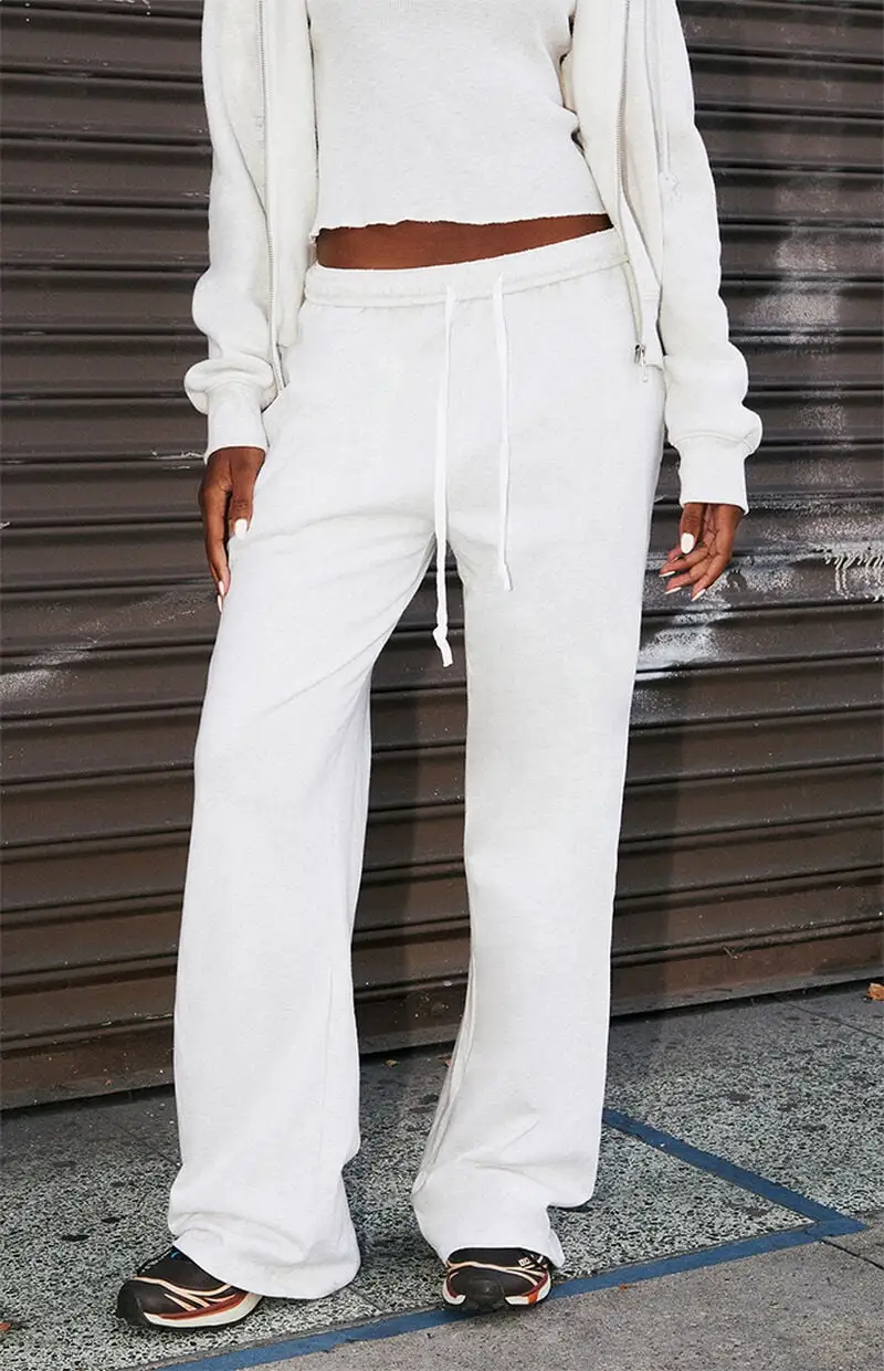 John Galt Light Gray Soft Anastasia Sweatpants