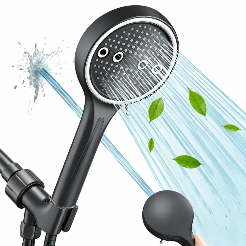 6-Mode Handheld Shower Head
