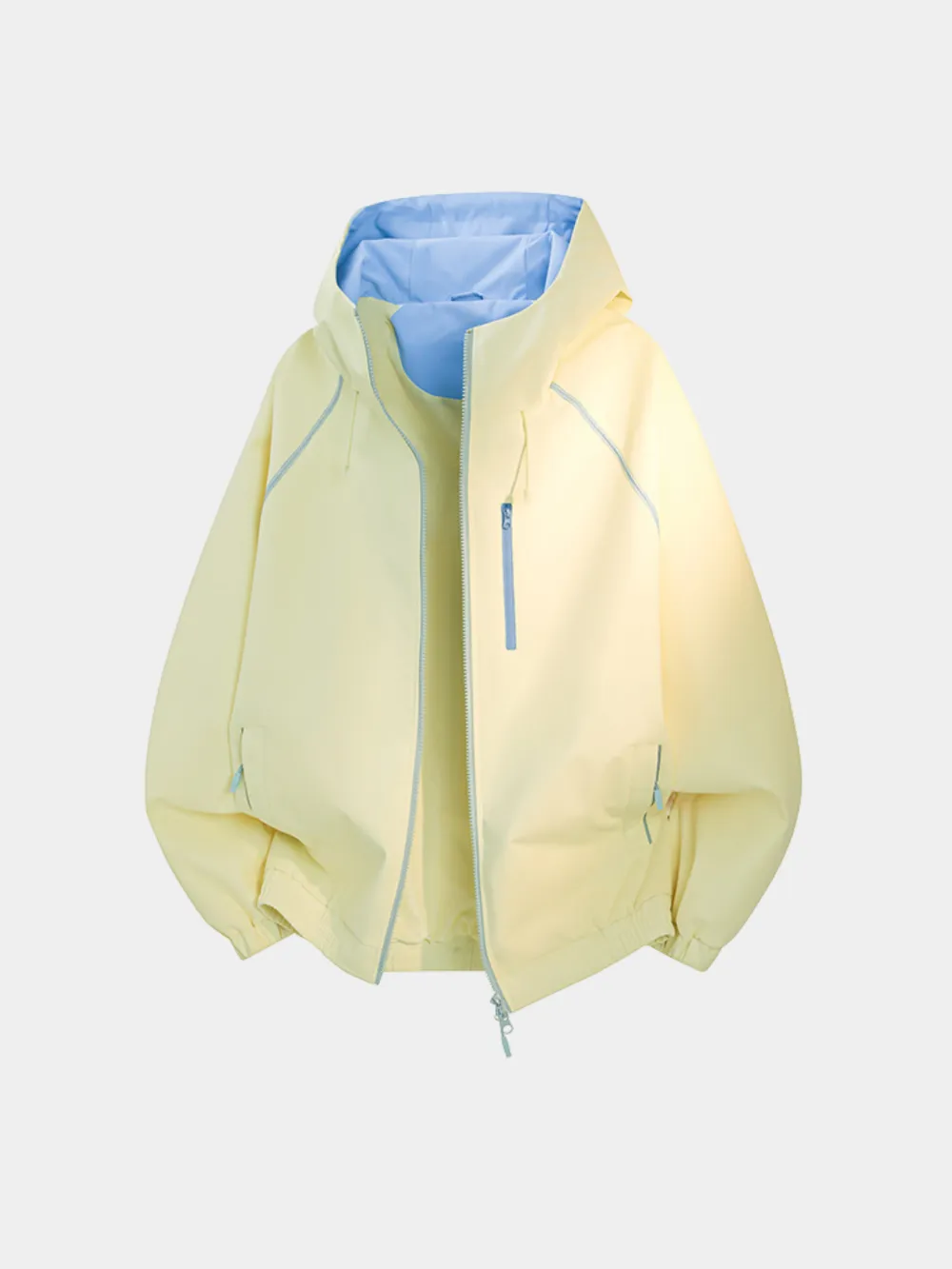 Water Resistant Wind Resistant Lightweight Outdoor Utility Jacket