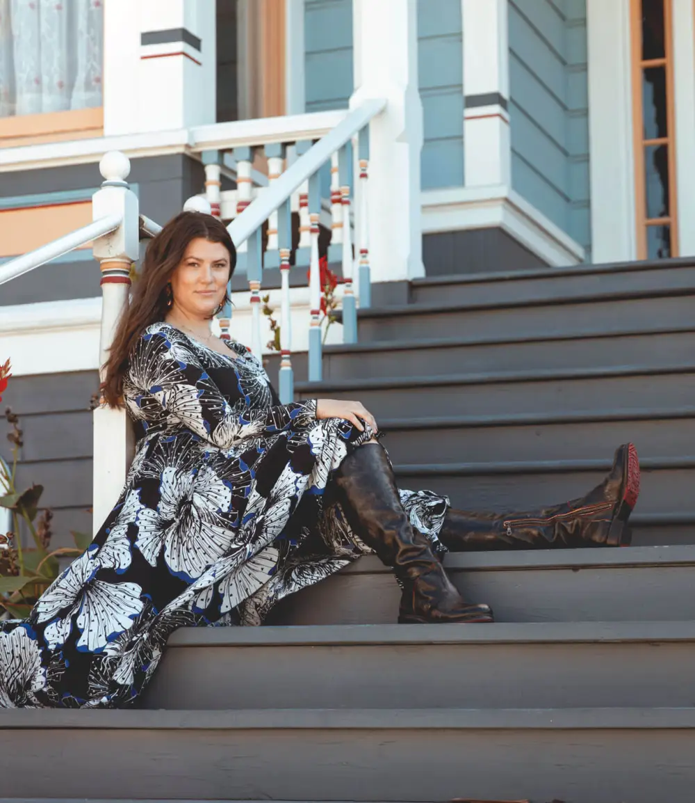 Side-Zip Lace-Up Wide-Calf Tall Boots