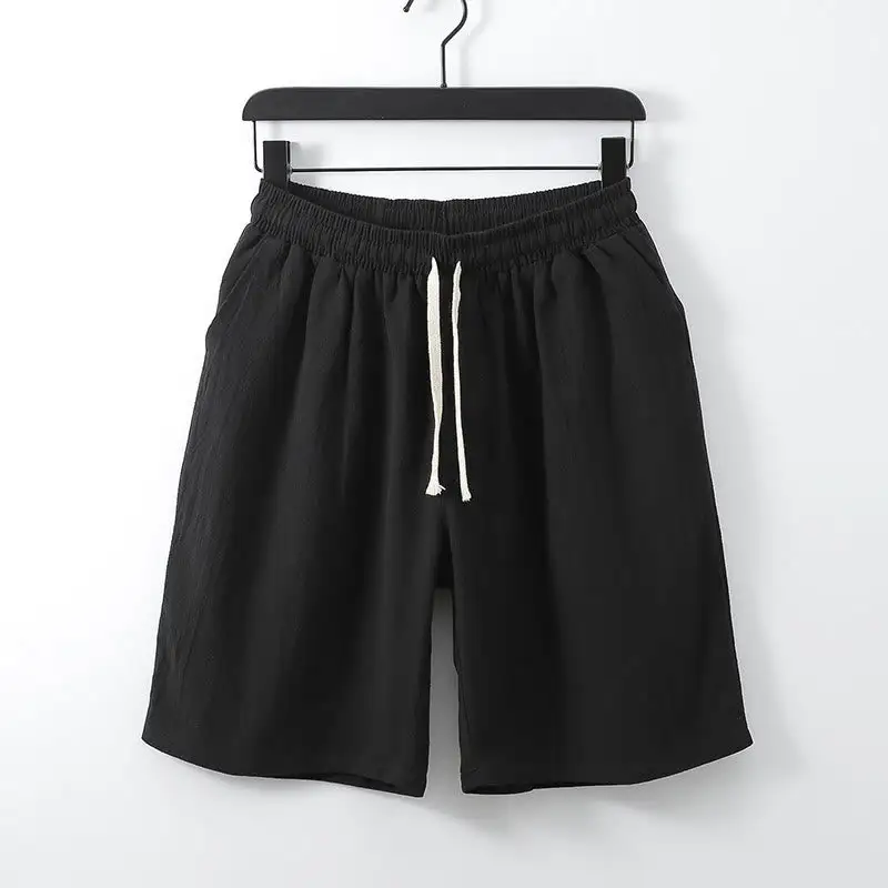 Pocketed Cotton Blend Shorts