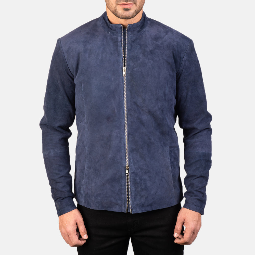 Men's Heritage Biker Suede Jacket