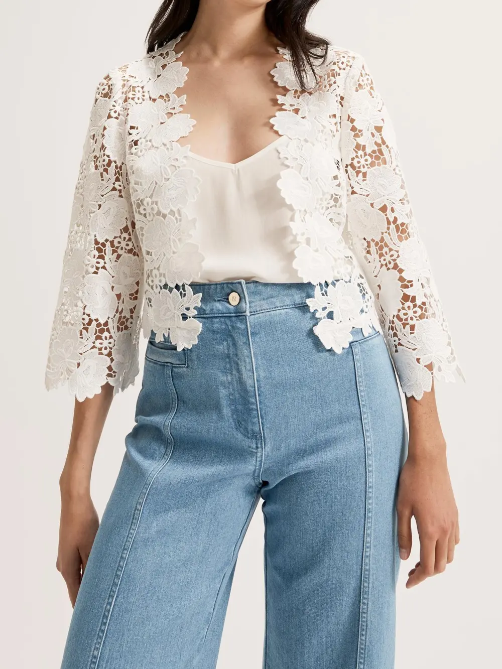 Trina Open Neckline Jacket