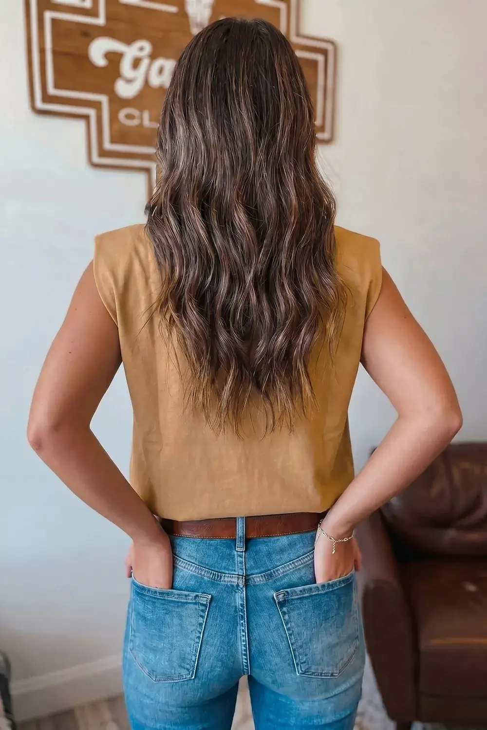 Relaxed Cotton Tank Top
