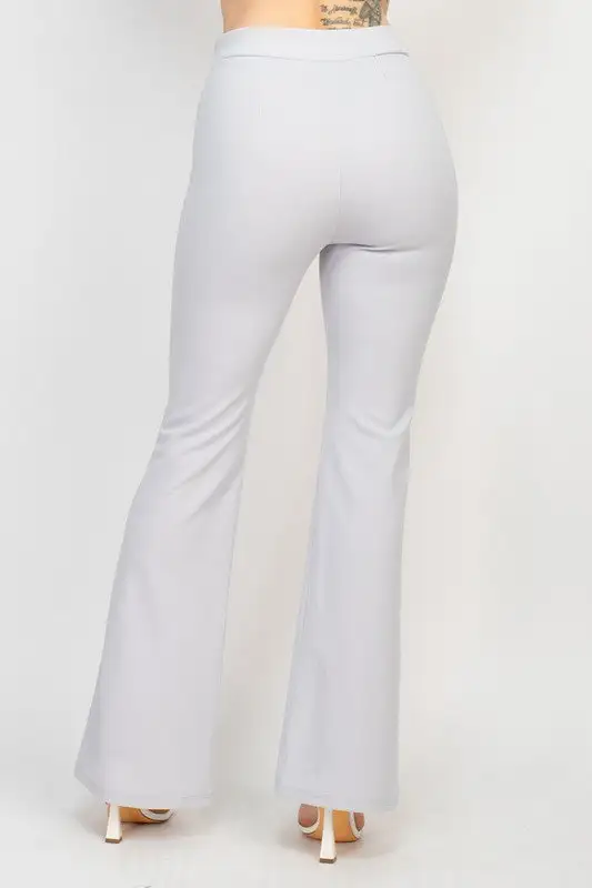 Chic High Rise Flared Pants