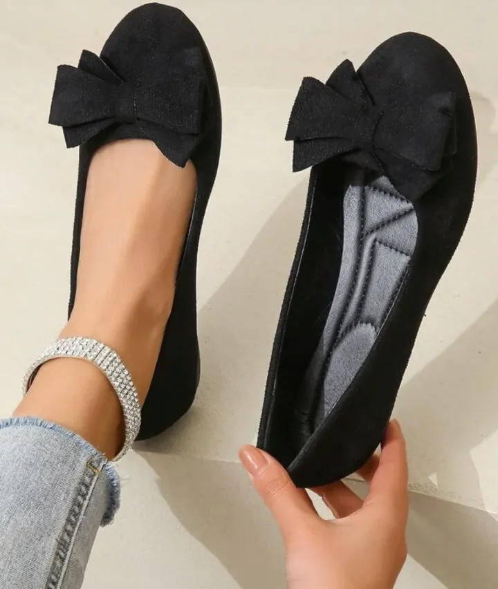  Comfortable Bow Slip On Shoes Apparel
