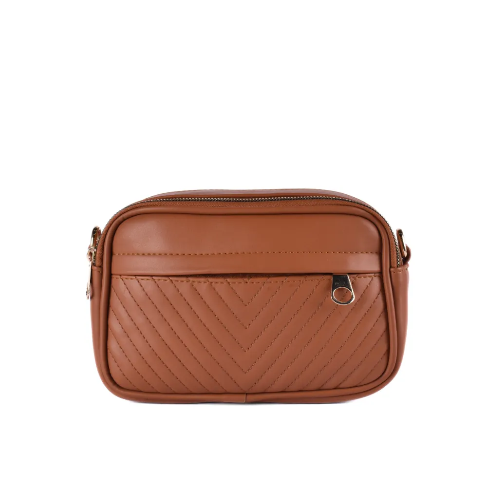 Versatile Leather Crossbody Bag