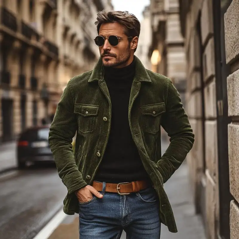 Textured Corduroy Jacket