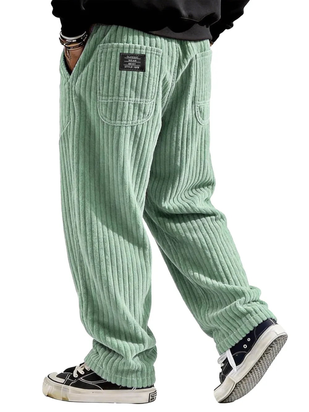 Corduroy Pocket Relaxed Pants