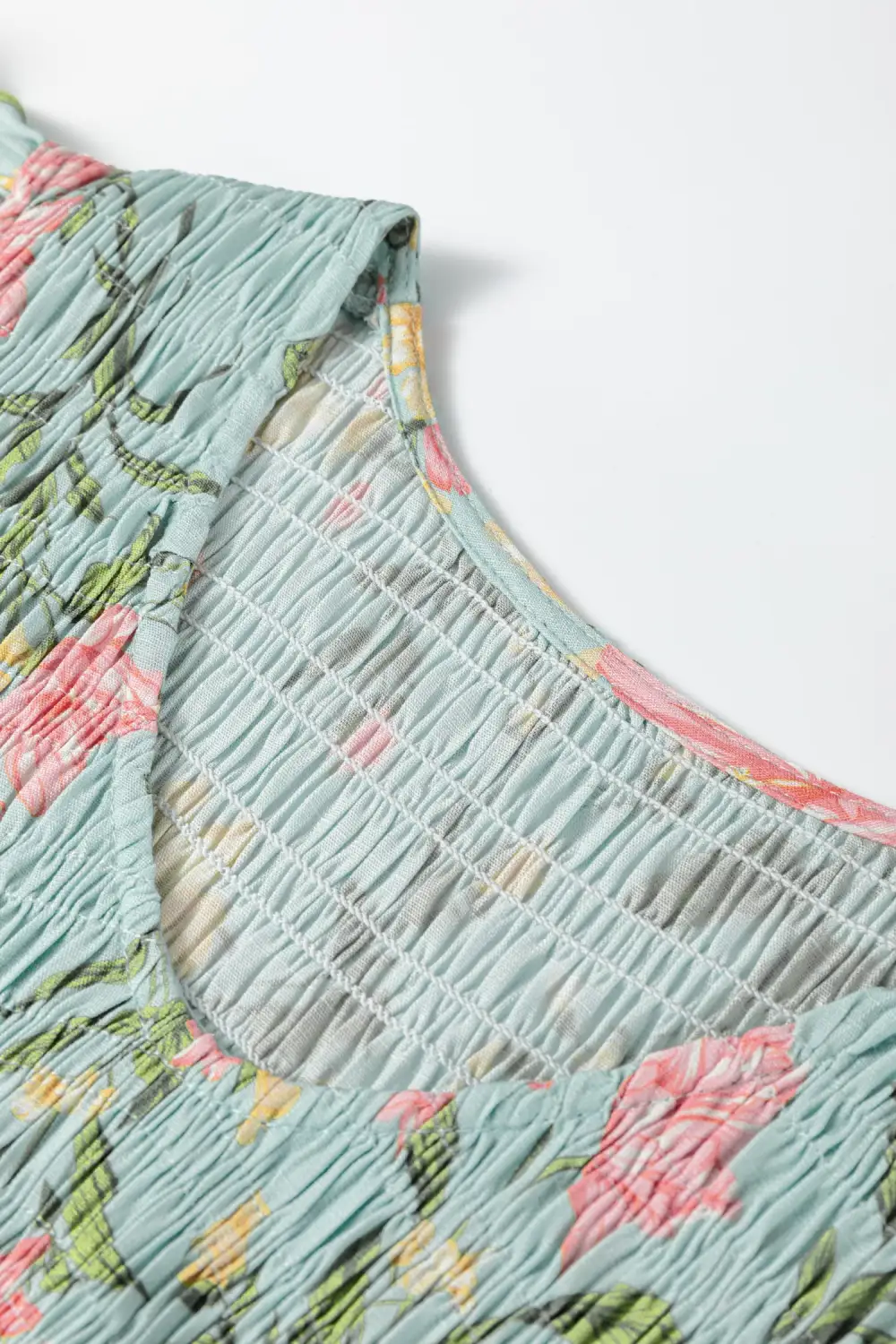 Floral Ruffle Tiered Maxi Dress