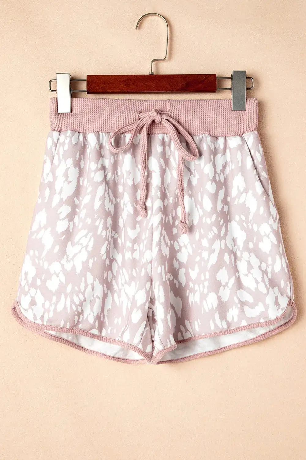 Lounge Drawstring Waist Shorts
