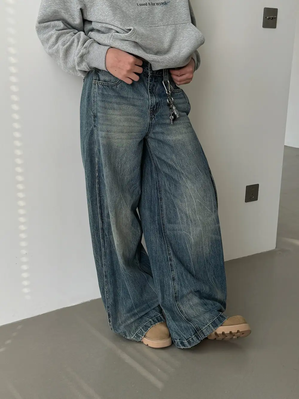 Bamboo Wash Scimitar Jeans