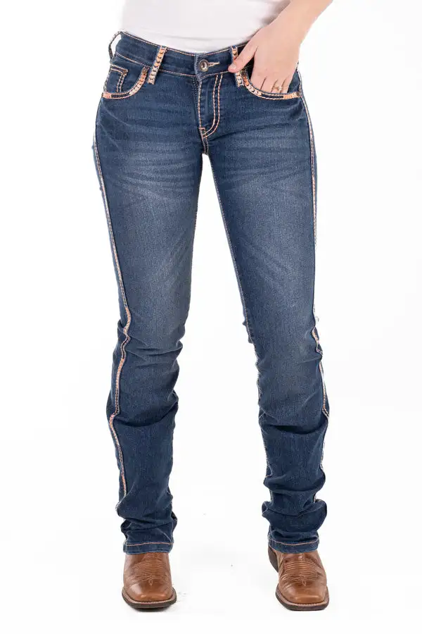 Women's Mid Rise Jeans