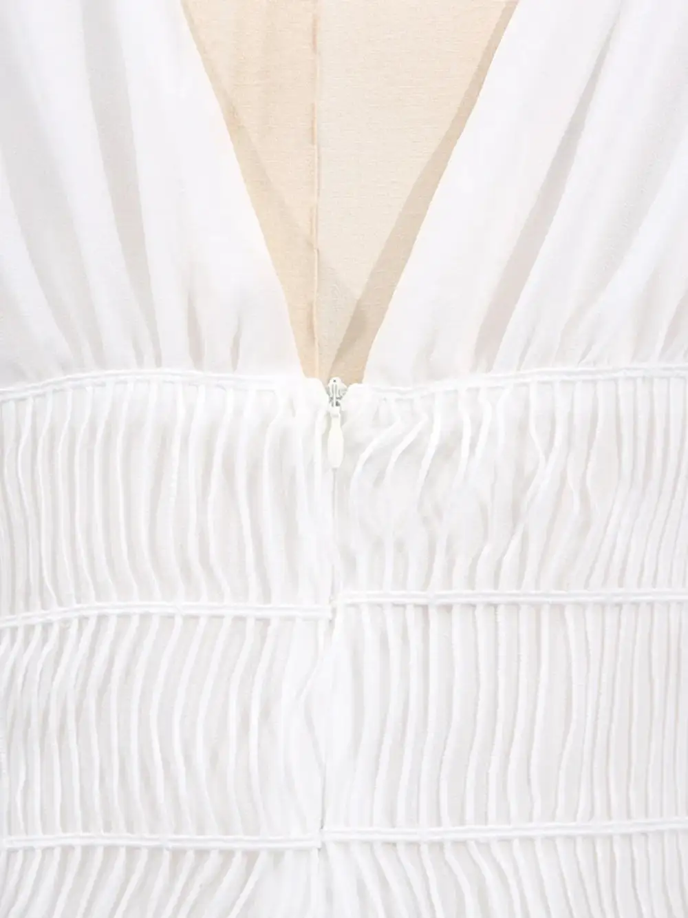V Neck Tiered Sleeveless Maxi Dress