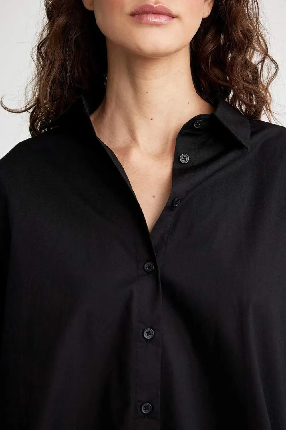 Long Sleeve Solid Basic Tee