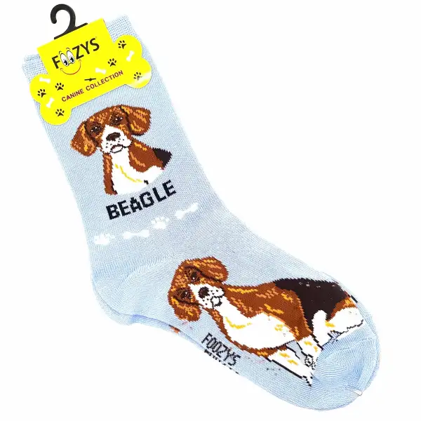 Unisex Beagle Crew Socks