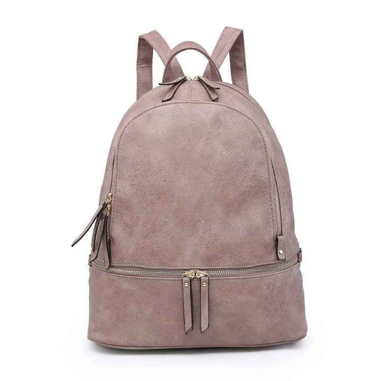 Triple Zip Everyday Casual Backpack