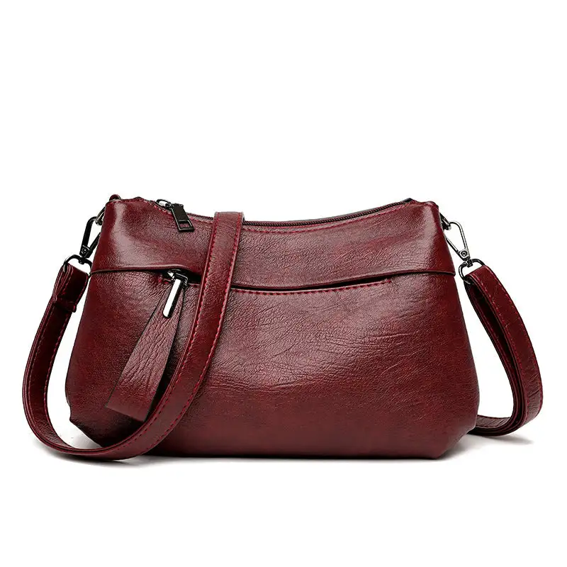 Textured Minimal Crossbody Bag