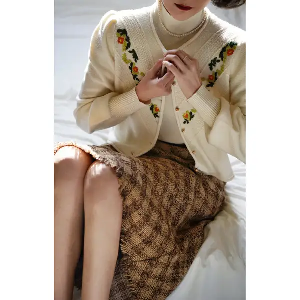 Summer Plaid High Waist Skirt