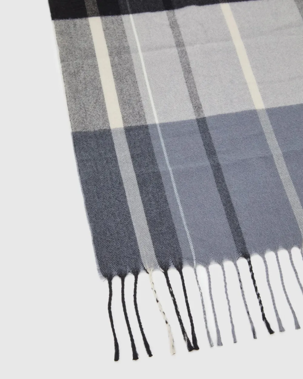 Cotton Plaid Scarf