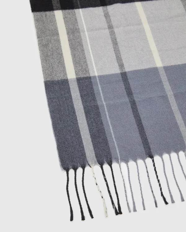 Cotton Plaid Scarf