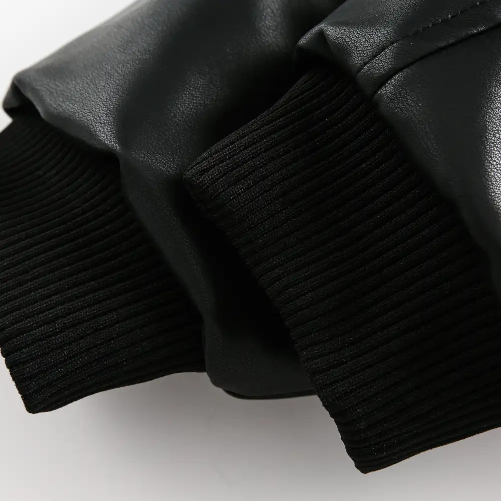 Two Layer Leather Jacket