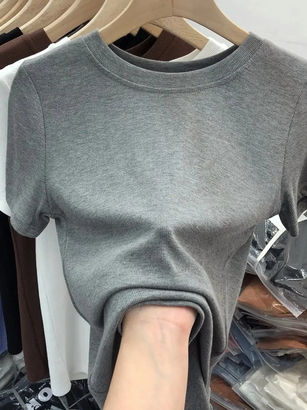 Crew-Neck Short-Sleeve T-Shirt