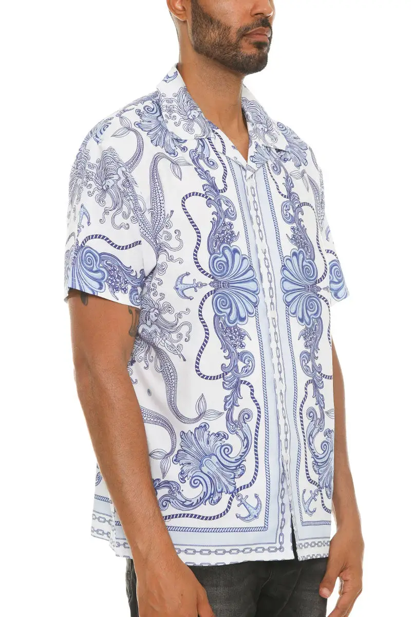Abstract Print Shirt