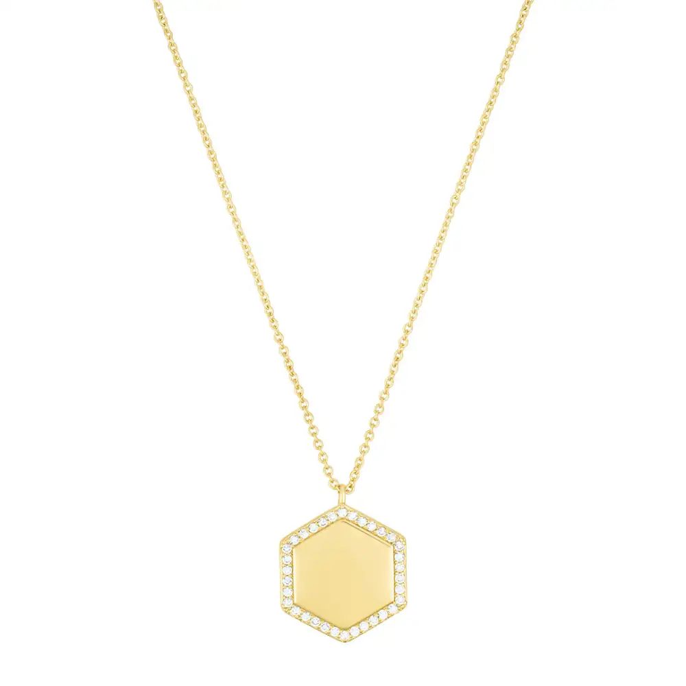Pendant Zirconia Necklace