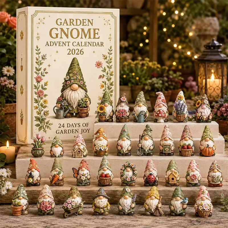 🧙 Gnome Advent Calendar 2026 – 24 Days of Whimsical Holiday Surprises 🎁✨