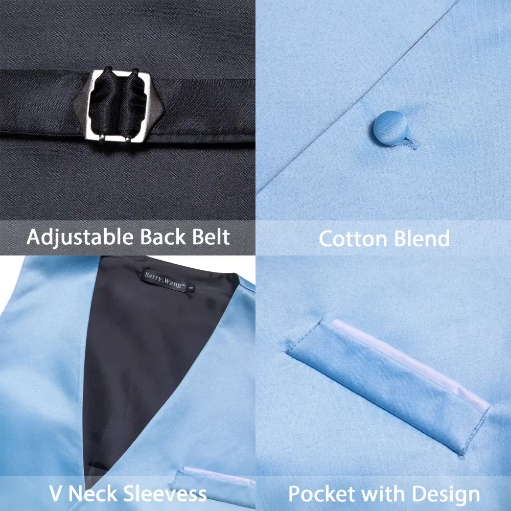 Classic Solid V Neck Casual Dress Vest