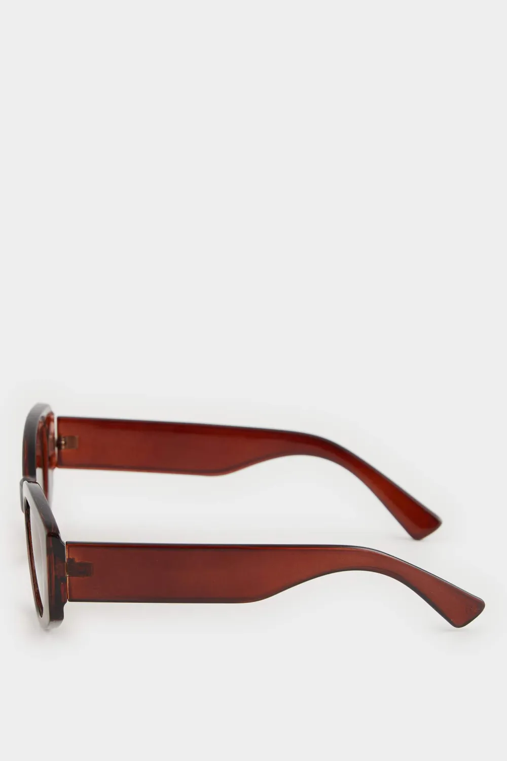 Leopard-Print Round-Framed Eyewear