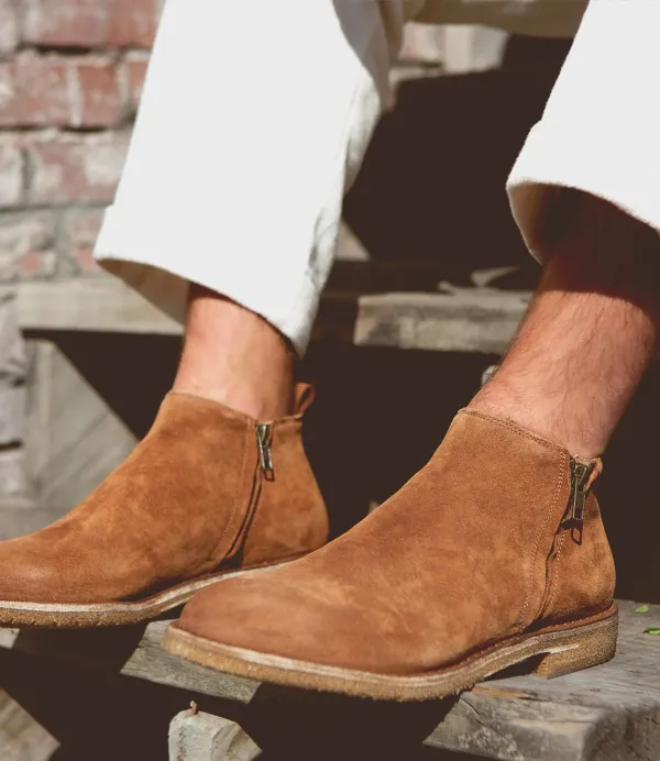 Men's Suede Refined Crafted Ankle Boots