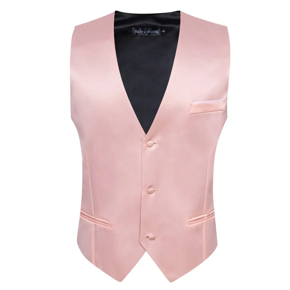 Refined Solid V Neck Business Dress Vest