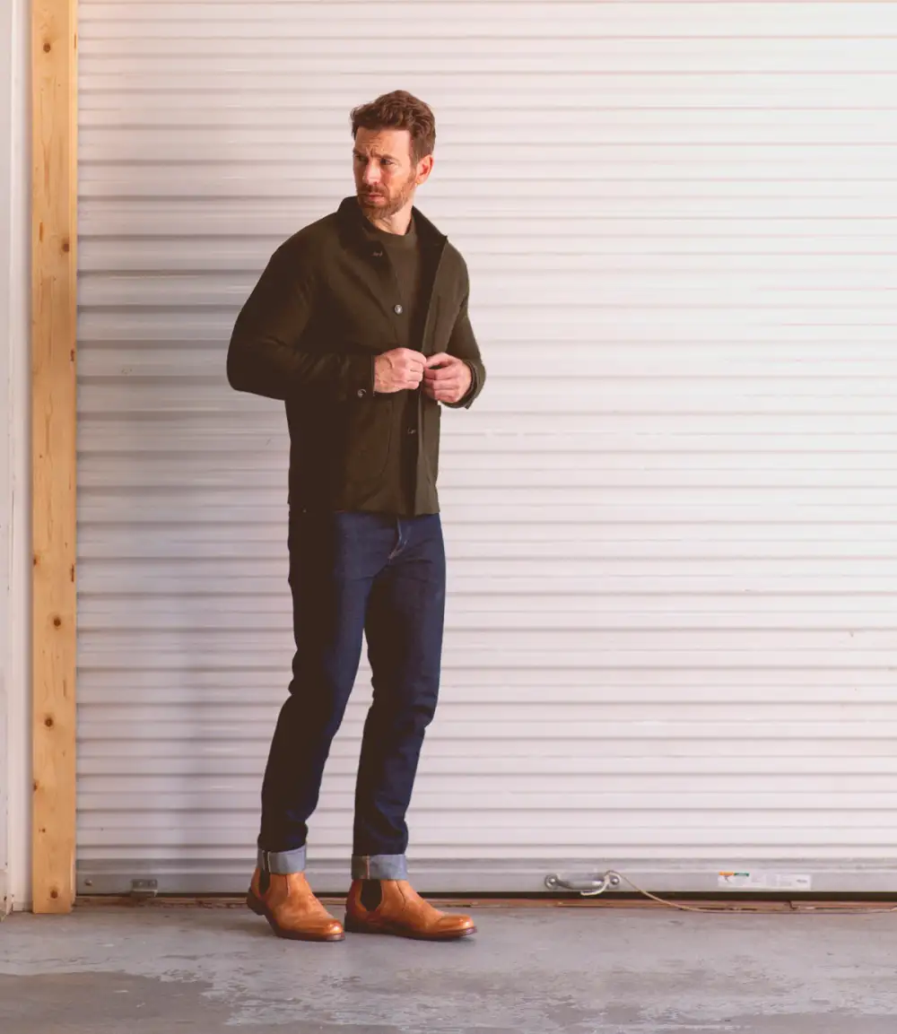 Chelsea Welted Leather Rugged Ankle Boots