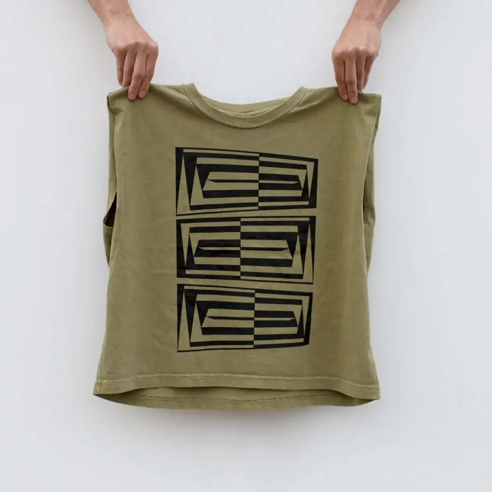 Vertigo Cotton Crop Muscle Tank
