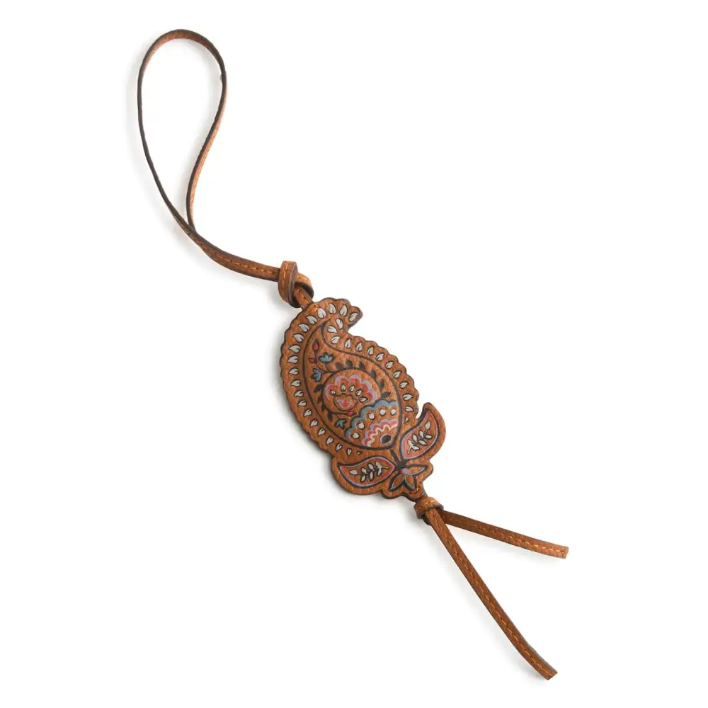 Practical Paisley Keychain