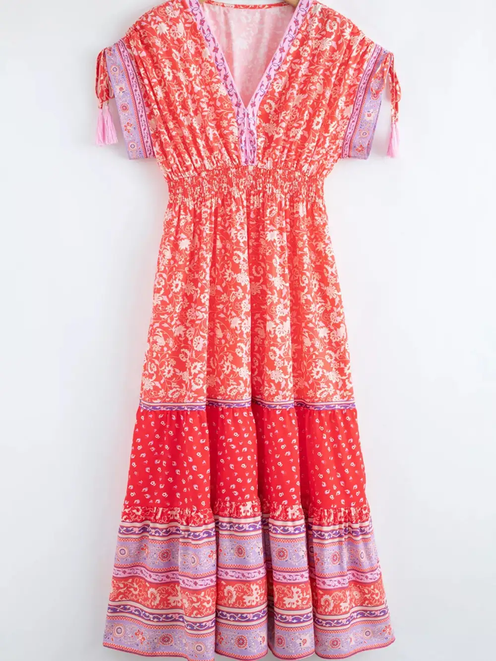 Soft Touch Floral Printed Dress