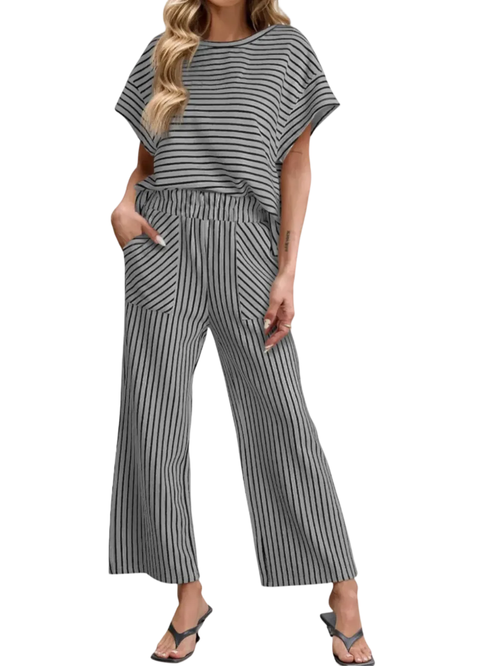 Women's Stripe Set