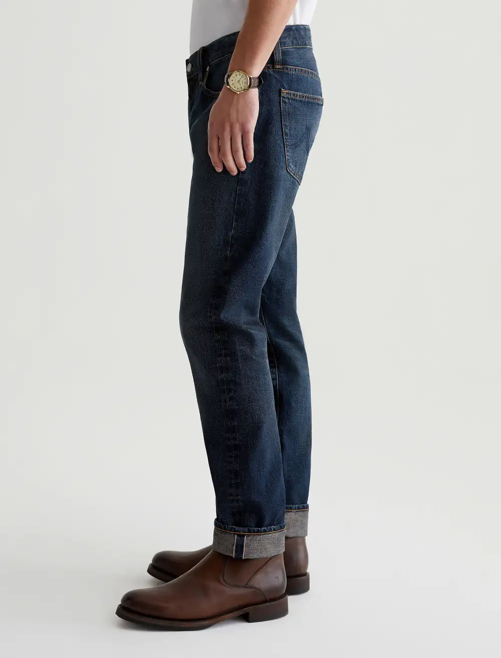 Men's Modern Slim Mid Rise Rigid Jeans