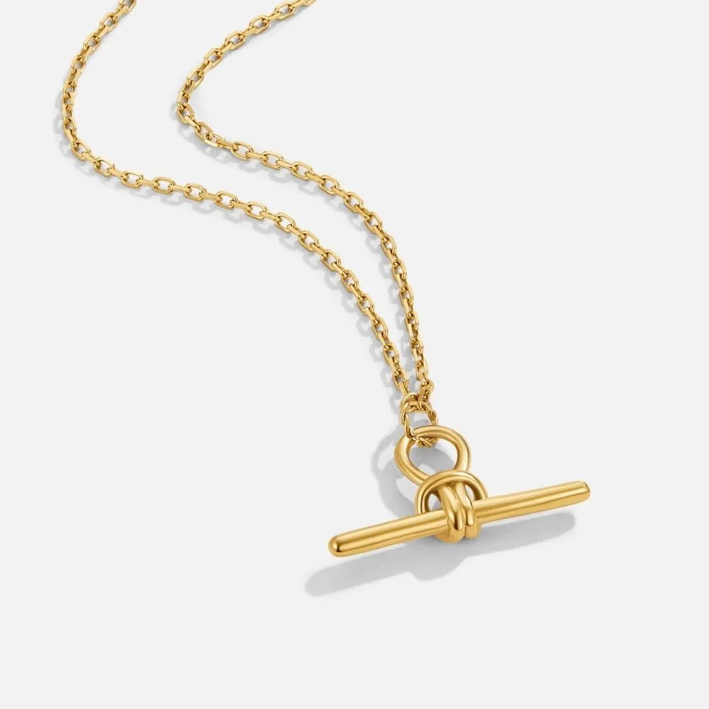 Toggle Pendant Necklace