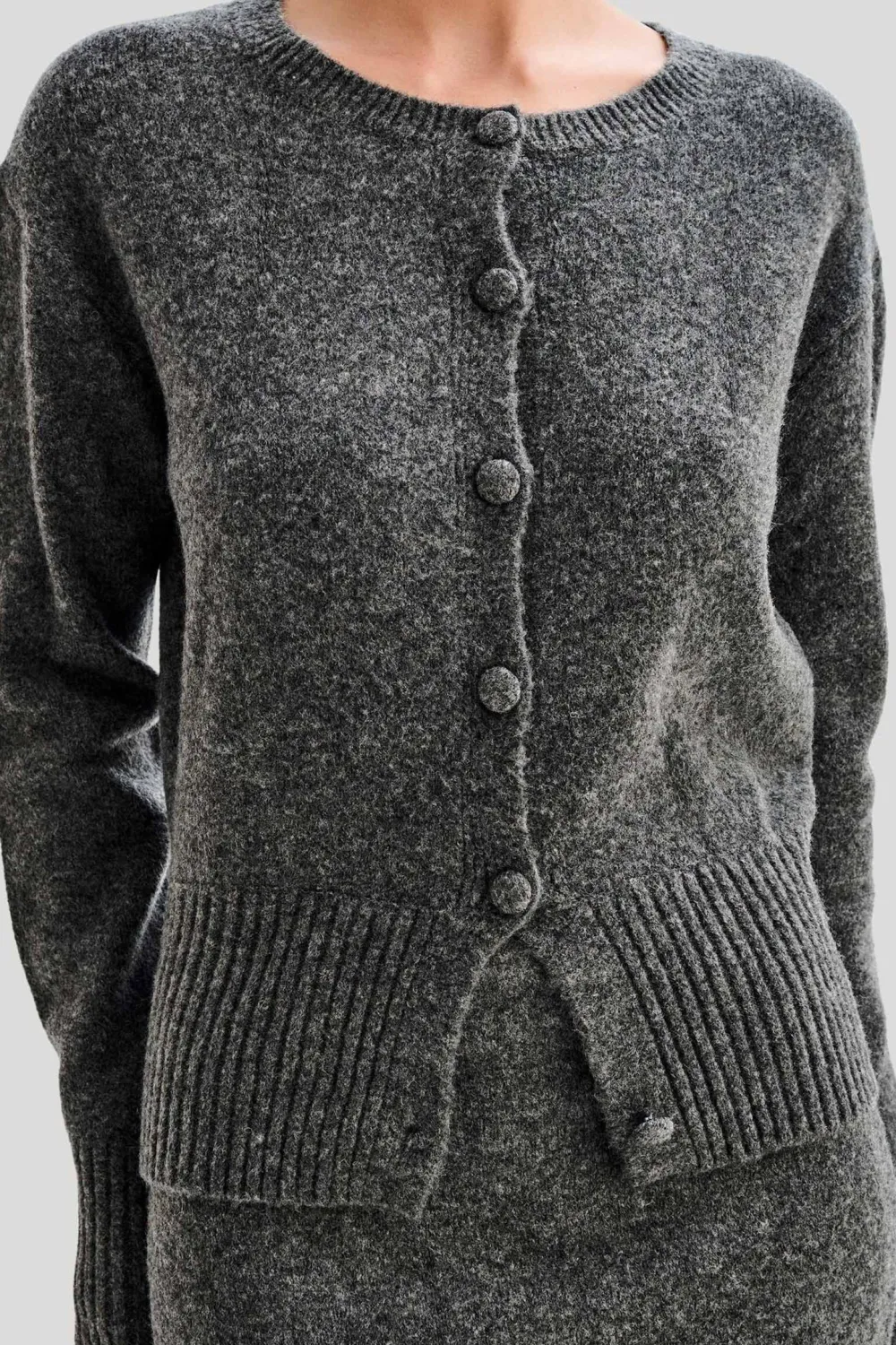Oversized Knit Cardigan