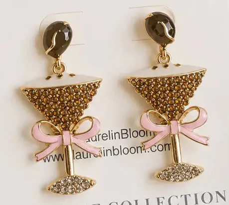 Espresso Cocktail Earrings