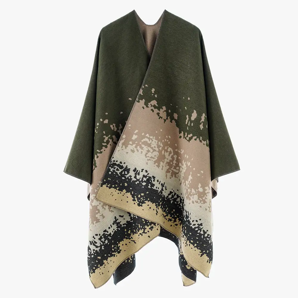 Jacquard Abstract Oversized Stole Scarf